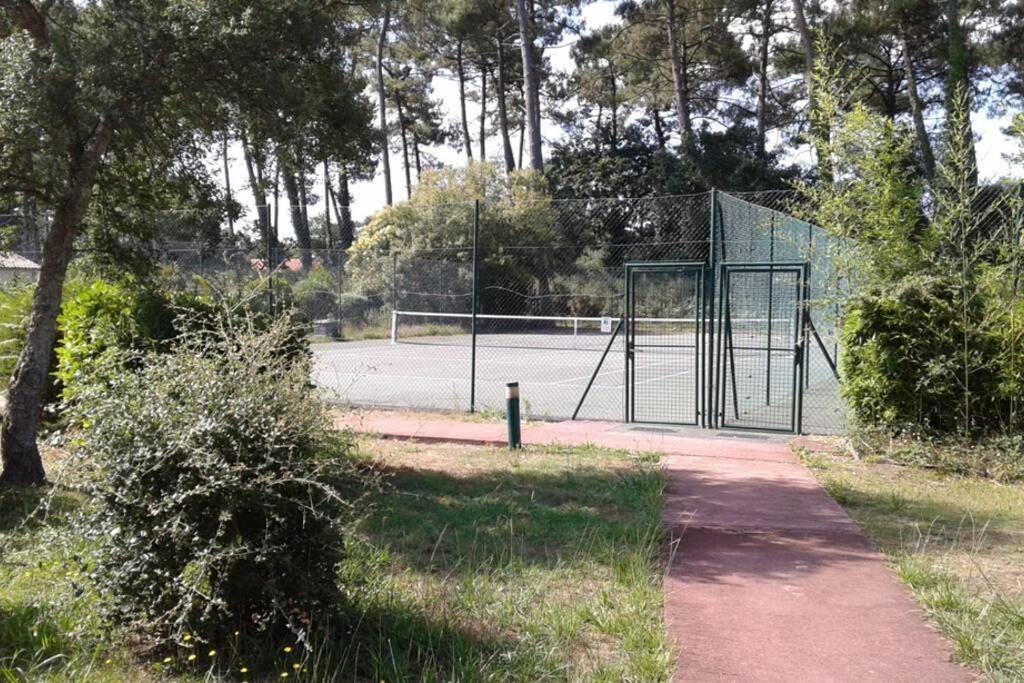 T2 Antigua Ondres Plage Avec Piscine Et Tennis Exterior foto